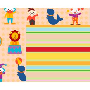 Papel Circo Listrado 8124