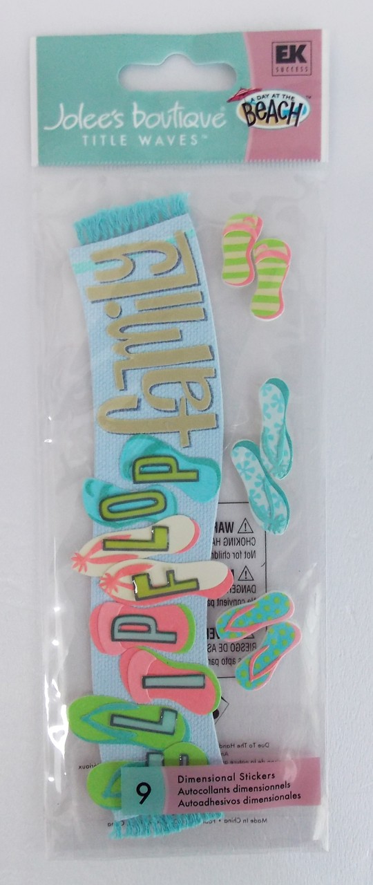 Adesivo Tema Praiada Jolee´s