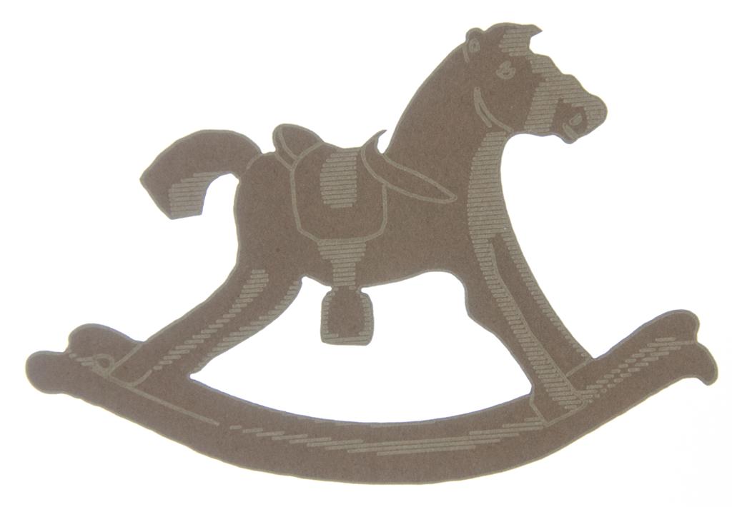 Apliques Artesanais Cavalo-de-Pau