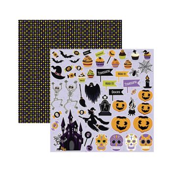 Papel Halloween Recortes