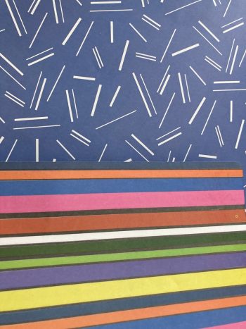 Papel Listras e Palitos 8479