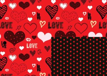 Papel Coração Love 8472