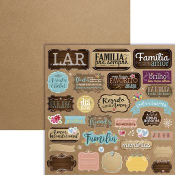 Papel Família Craft