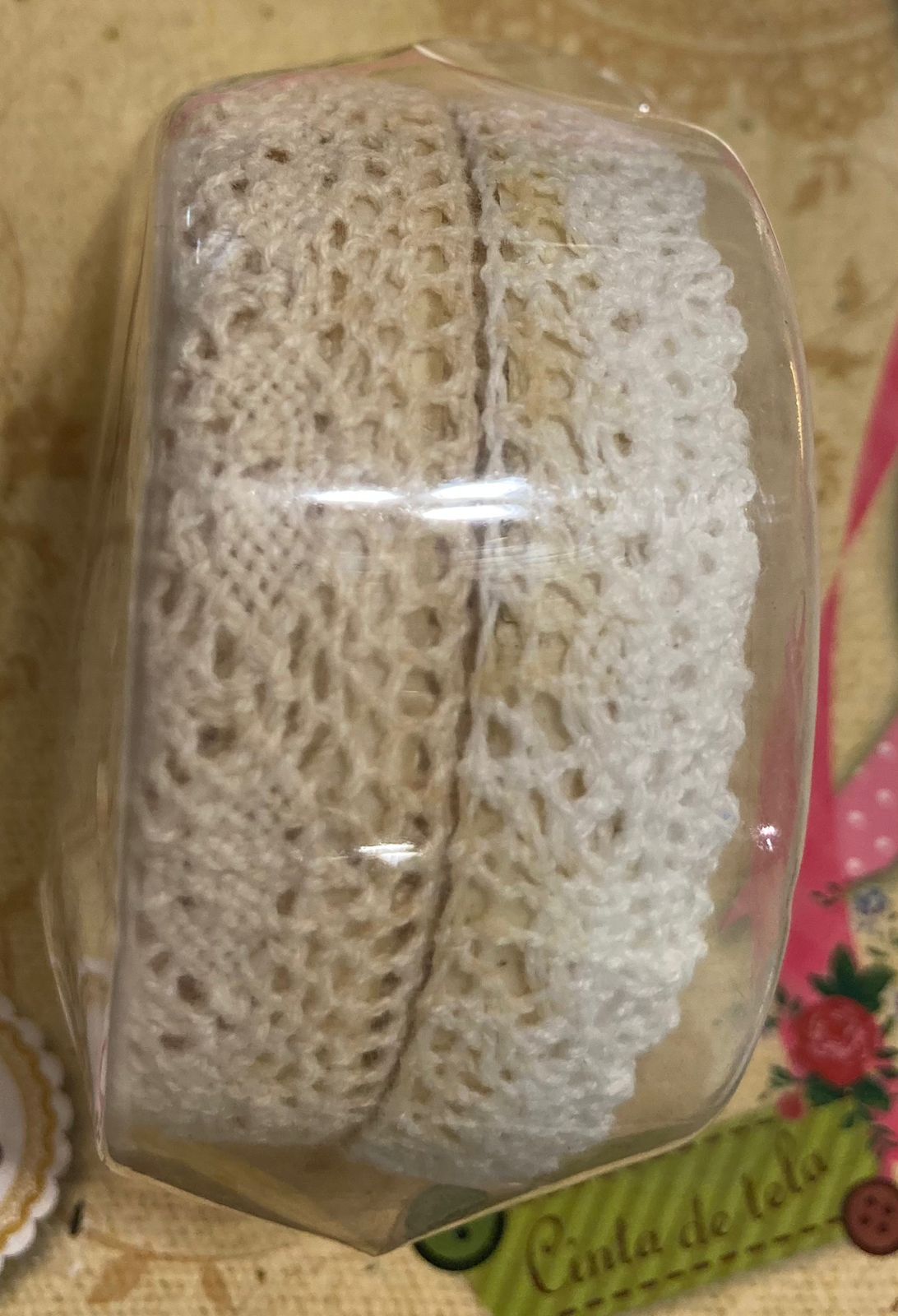 Fita Adesiva Decorativa Renda