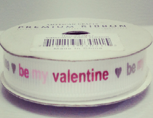 Fita Be my valentine