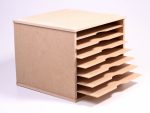 MDF Organizador de Folhas de Scrap