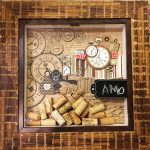 MDF Quadro para Rolha 42X33X6cm