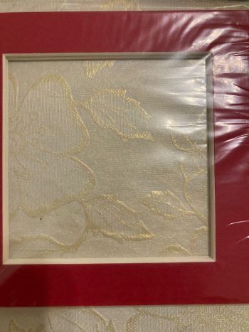 Moldura  14x14 cm na cor  Vermelho