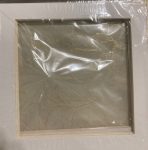 Moldura  18x18 cm na cor  Branca