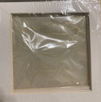 Moldura  18x18 cm na cor  Branca