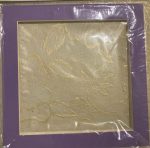 Moldura  18x18 cm na cor  Lilás