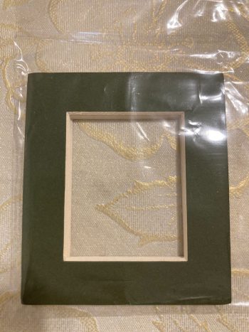 Moldura  7x8 cm na cor  Verde