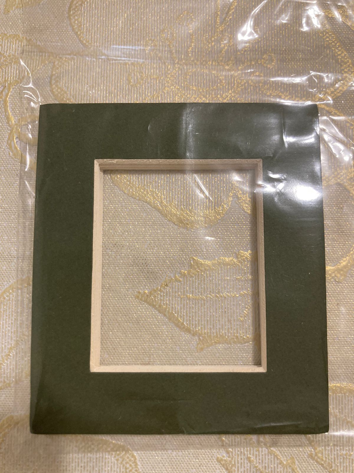 Moldura 7x8 cm na cor Verde