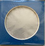 Moldura Circulo 13×13 cm na cor Azul escuro