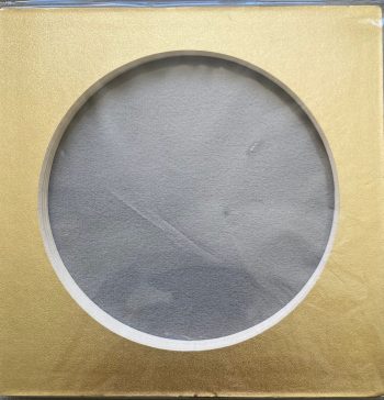 Moldura Circulo   13x13 cm na cor Dourada