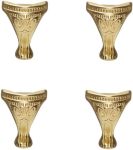 Pés para decoração Niquelados na cor dourada tamanho pequeno