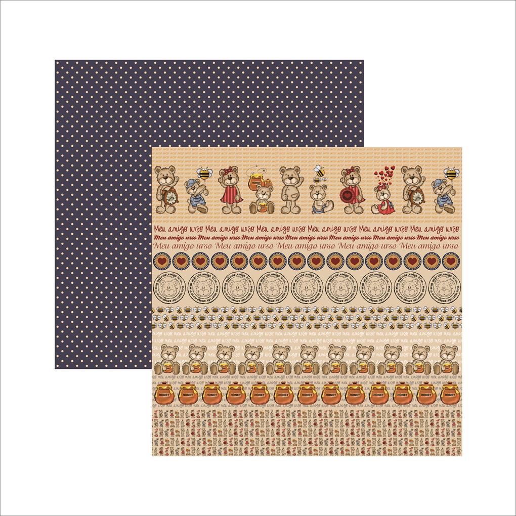 Papel Amigo Urso Barrinhas