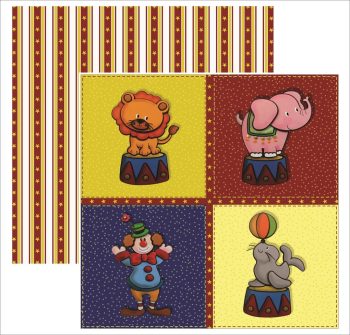 Papel Circo Personagens
