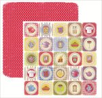 Papel cozinha Retrô Xadrez