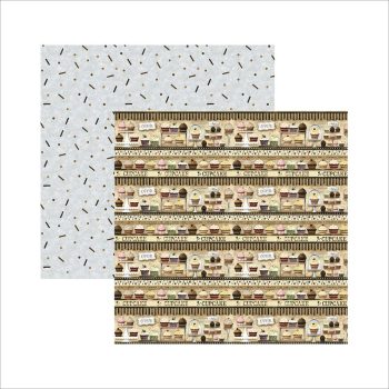 Papel Fábrica de Cupcakes Barrinhas