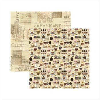 Papel Fábrica de Cupcakes Diversos