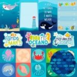 Papel Fundo do Mar - Tags