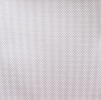 Papel Metalizado Adesivado Bolinha Branca