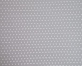 Papel  Metalizado Coração Básico Prata