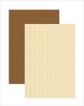 Papel Multitons Plus Estrela Marrom