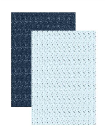 Papel Multitons Plus Margarida  Azul