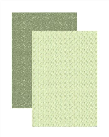 Papel  Multitons Plus Margarida Verde