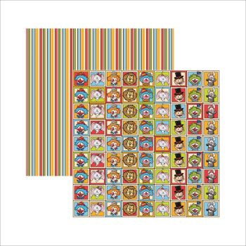 Papel Palhaços Quadros