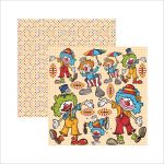 Papel Palhaços Recortes