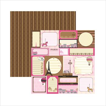 Papel Paris Tags