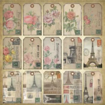 Papel  Tags Paris