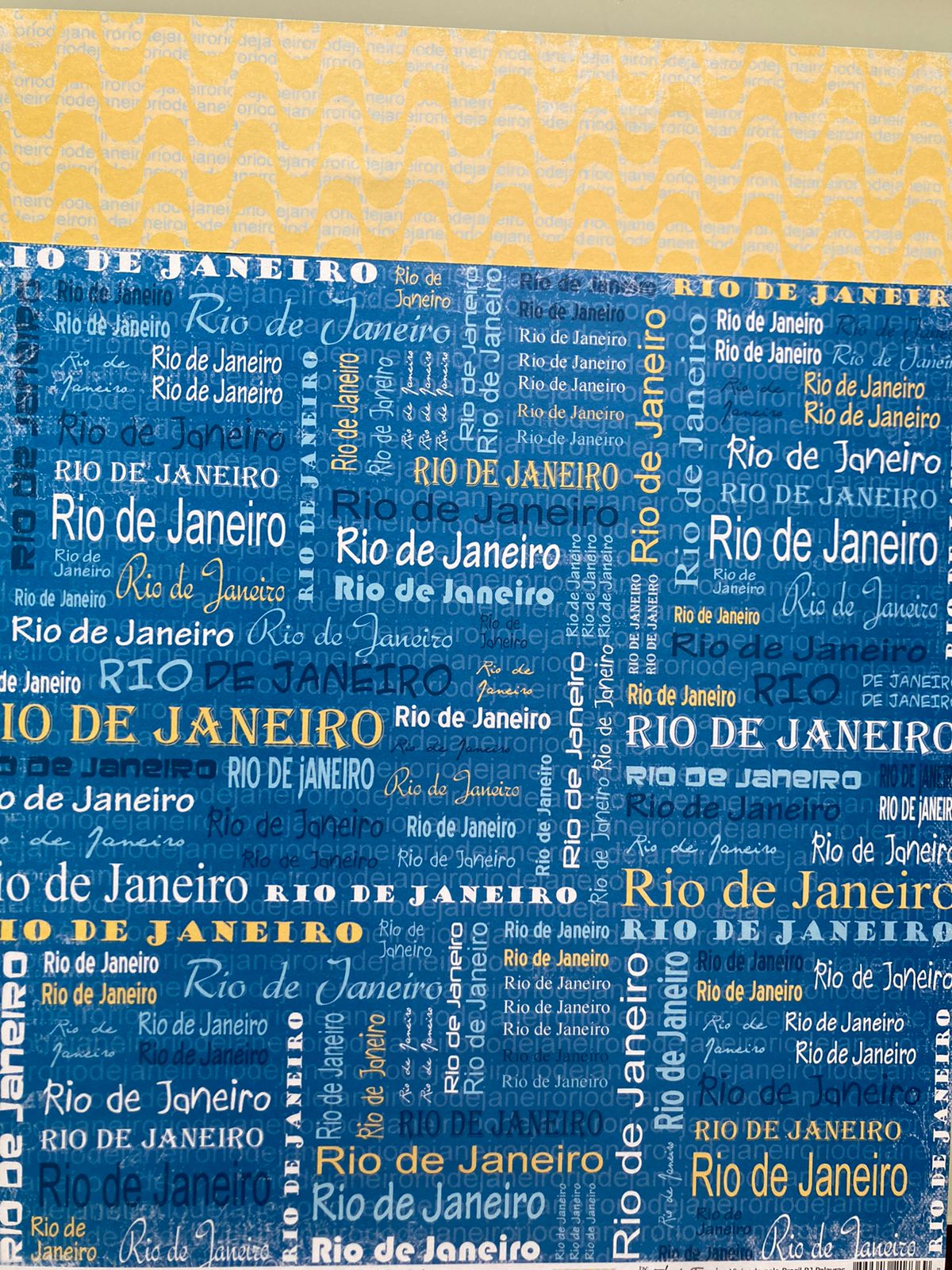 Papel Viajando pelo Brasil RJ Palavas