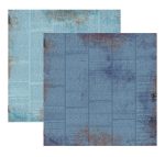 Papel Vintage Azul Jornal